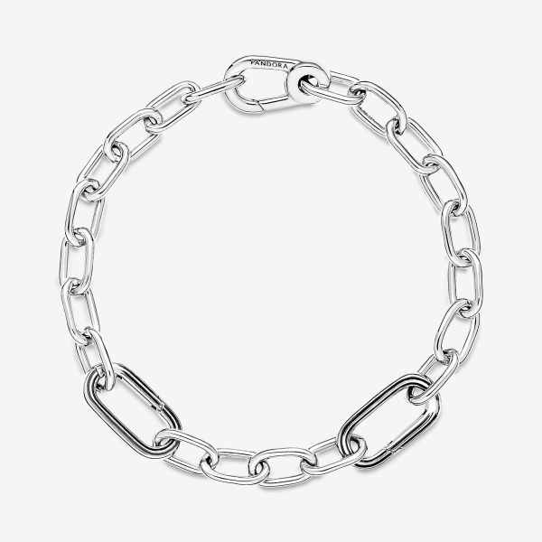 Pulsera Cadena de Eslabones con Cierre de Mosquetón Pandora ME