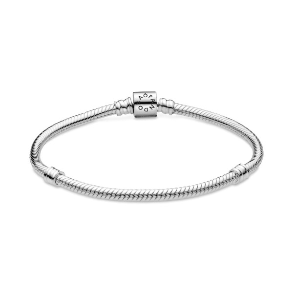 Pulsera Diseño Cola de Ratón con Cierre de Barril Moments de Pandora