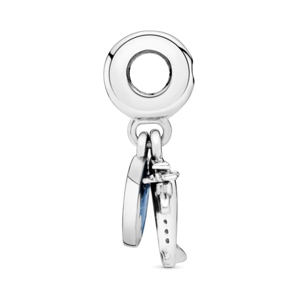 Charm colgante en plata de ley Avioneta