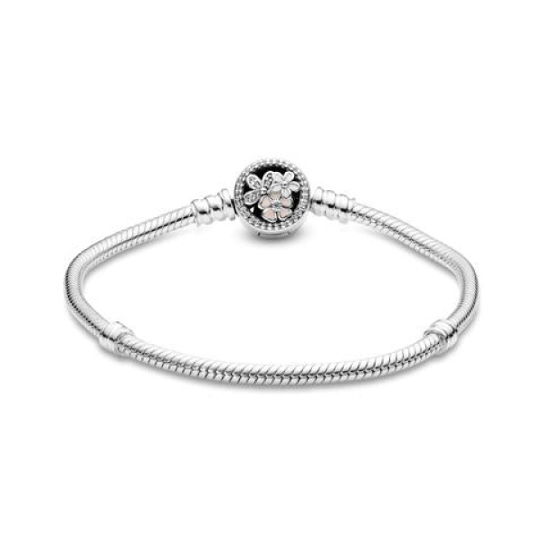 Pulsera Moments con cierre Florecer Poético para charms