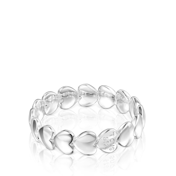 Anillo de plata motivos corazón Mini Icons