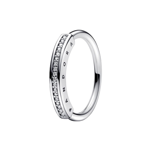 Anillo Pandora Signature I-D Pavé