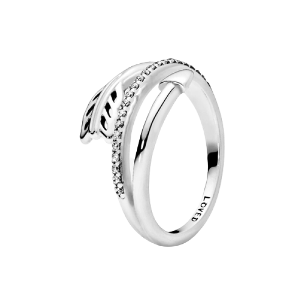 Anillo en plata de primera ley Flecha Brillante