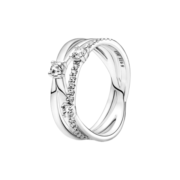 Anillo Triple Alianza Brillante