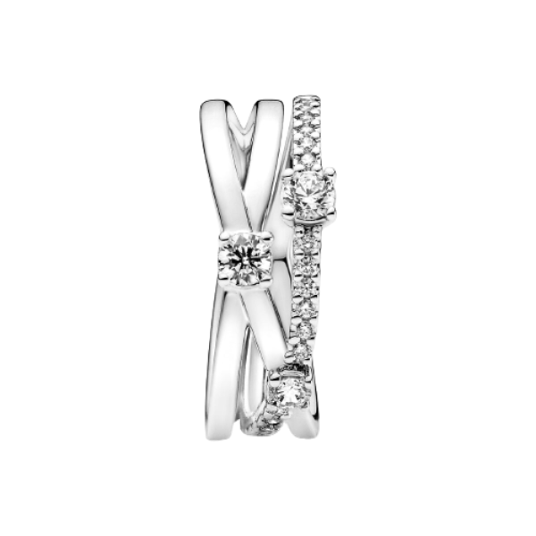 Anillo Triple Alianza Brillante