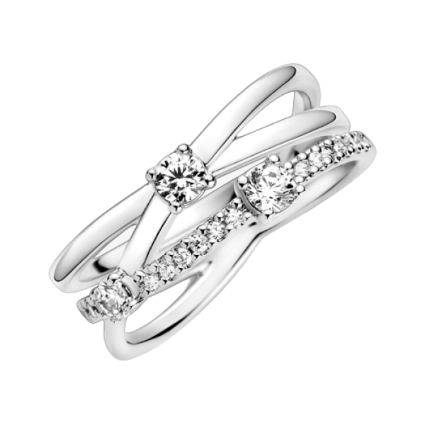 Anillo Triple Alianza Brillante