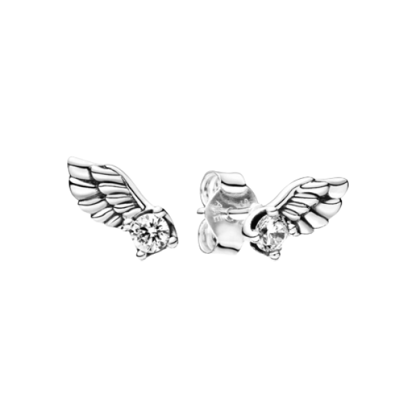 Pendientes Alas de Ángel Brillantes