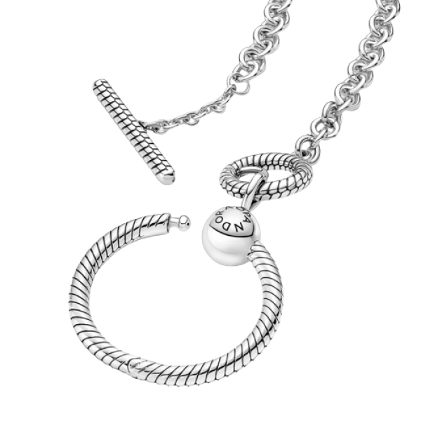 Collar con Colgante O Pandora en forma de T
