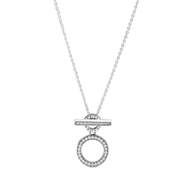 Collar en T Doble Aro