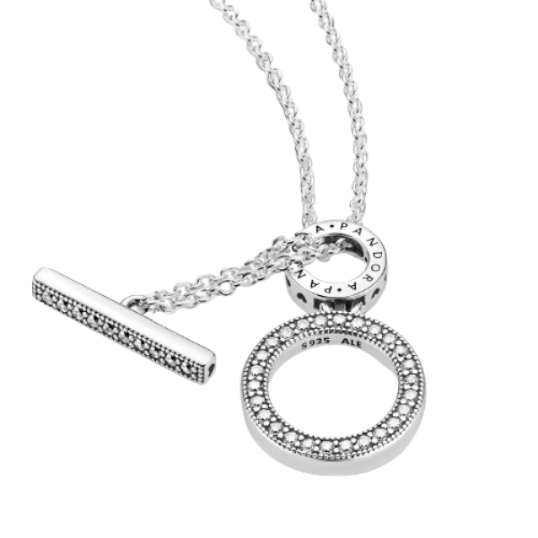 Collar en T Doble Aro