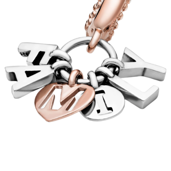 Charm Colgante Letras Familiares