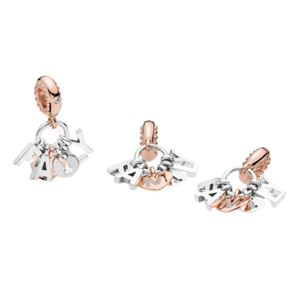 Charm Colgante Letras Familiares