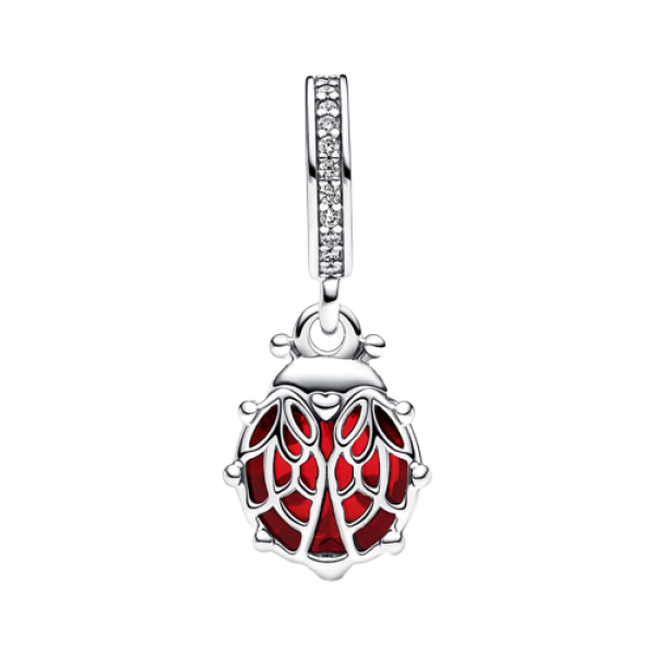 Charm Colgante Mariquita Roja