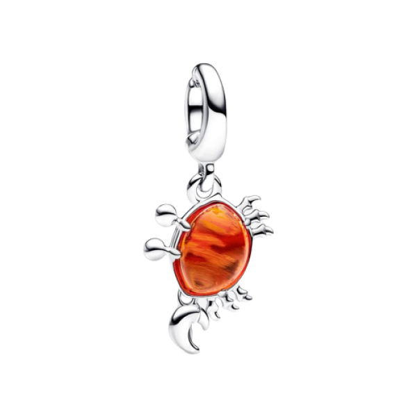 Charm Colgante Sebastián el Cangrejo de La Sirenita de Disney​