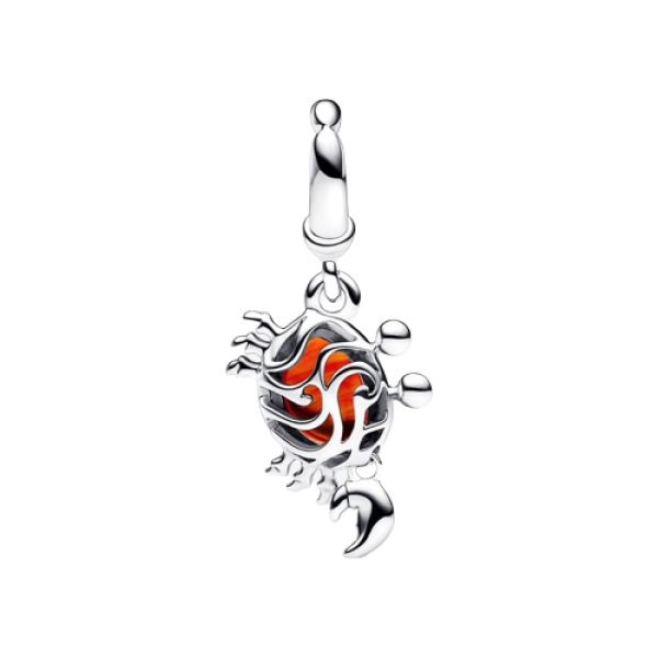 Charm Colgante Sebastián el Cangrejo de La Sirenita de Disney​