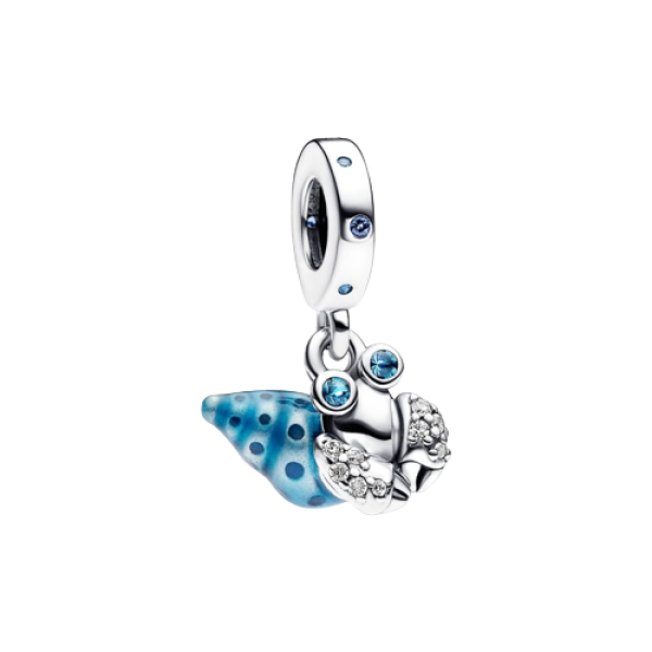 Charm Colgante Cangrejo Ermitaño Que Brilla en la Oscuridad