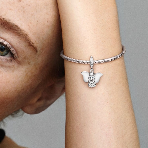 Charm colgante en plata de ley Dumbo
