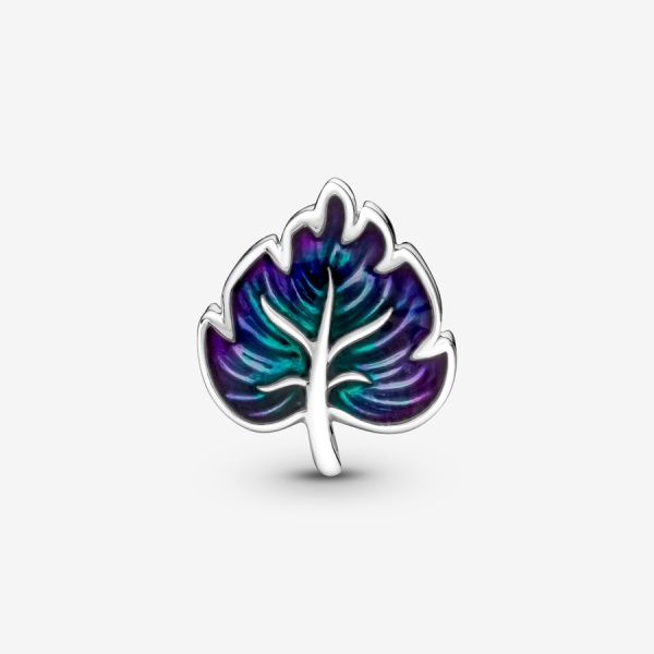 Charm Hoja Verde y Morada
