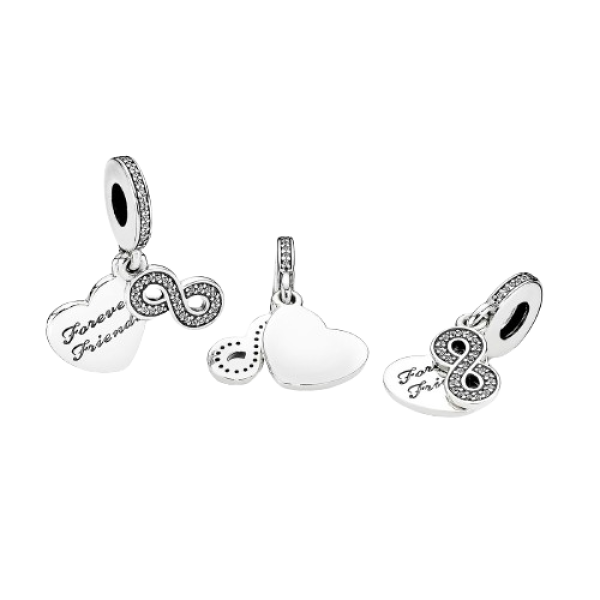 Charm colgante Amigas Para Siempre