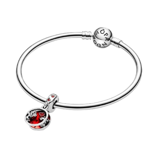 Charm Colgante Amor y Besos de Mickey Mouse & Minnie Mouse de Disney
