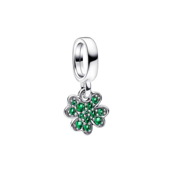 Charm Colgante Trébol de Cuatro Hojas