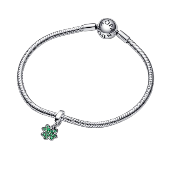 Charm Colgante Trébol de Cuatro Hojas