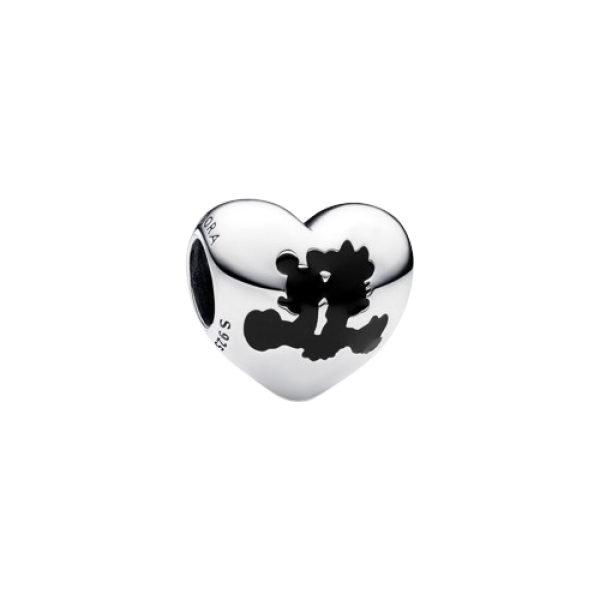 Charm Corazón Mickey Mouse & Minnie Mouse de Disney