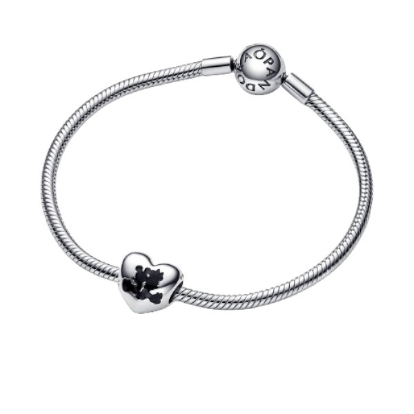 Charm Corazón Mickey Mouse & Minnie Mouse de Disney