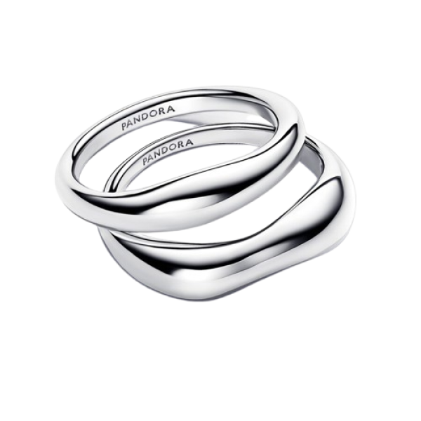 Anillos Combinables Forma Orgánica
