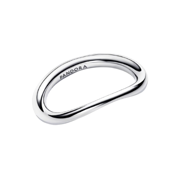 Anillo Banda Forma Orgánica