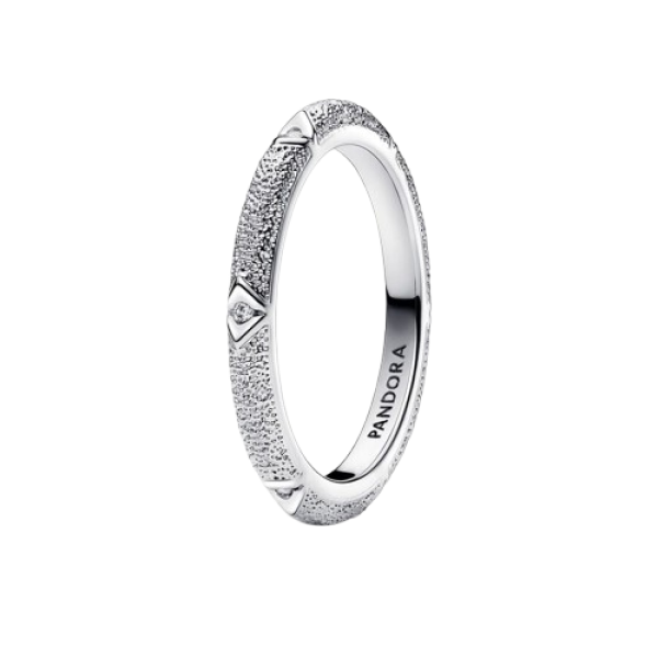 Anillo Pandora ME Textura y Gemas