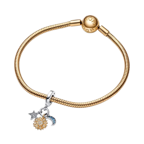 Charm Colgante Triple Celestial