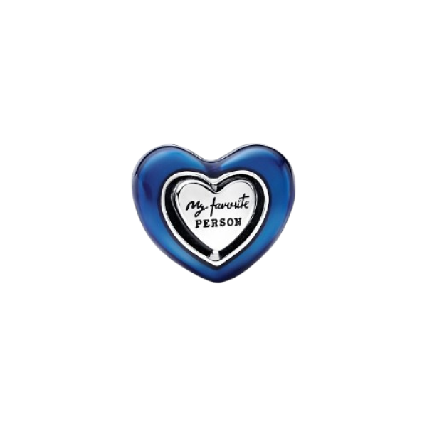 Charm Corazón Giratorio Azu