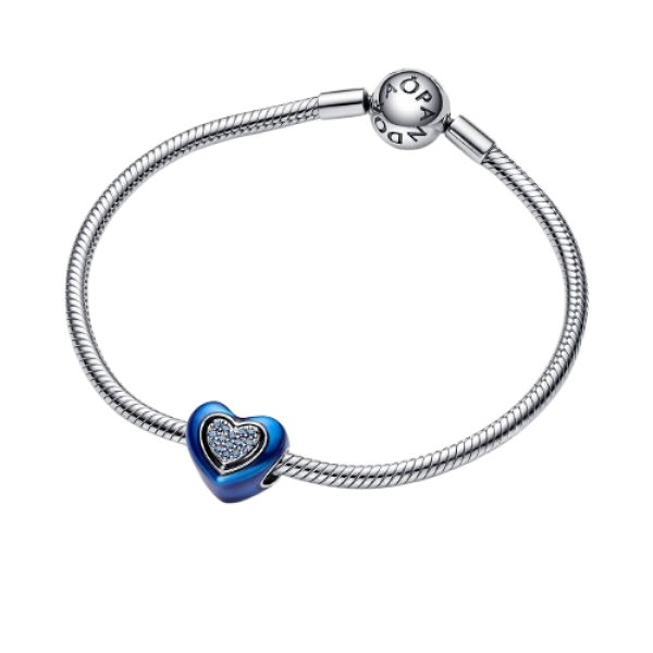 Charm Corazón Giratorio Azu