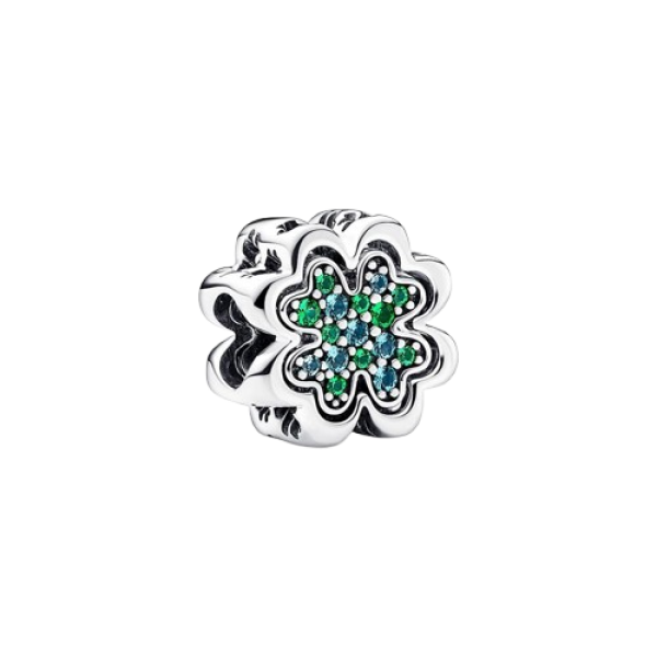 Charm Divisible Trébol de Cuatro Hojas
