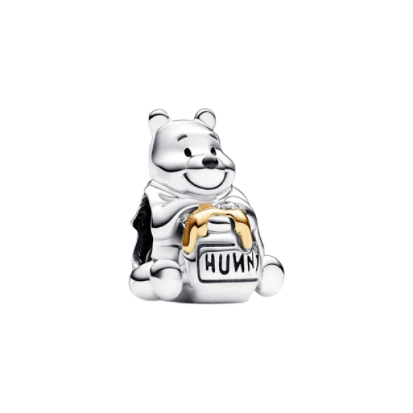 Charm Colgante Winnie the Pooh 100 Aniversario de Disney con Diamante sintético