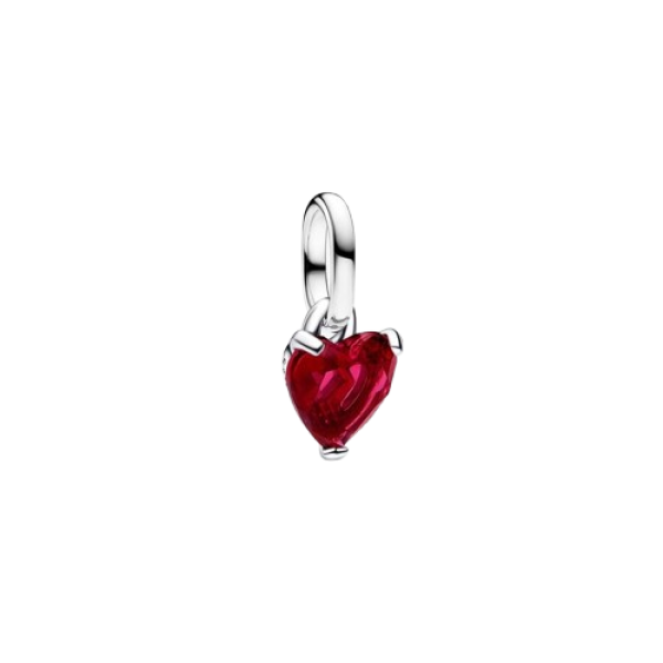 Mini Charm Colgante Corazón Roto