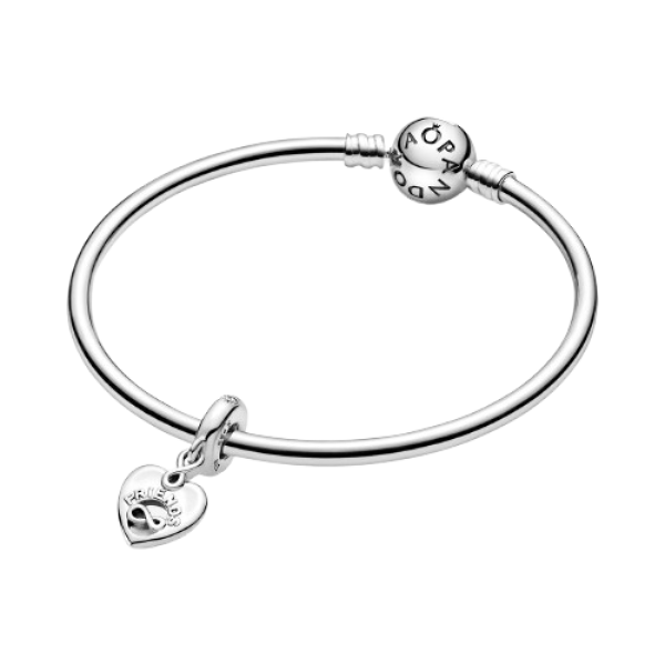 Charm Colgante Corazón Amigos Para Siempre
