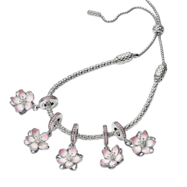 Charm Colgante Flor Cerezo