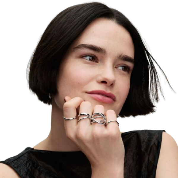 Anillo Infinito Forma Orgánica