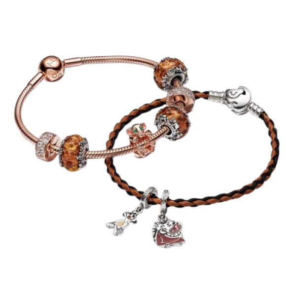 Charm Colgante Divisible Timón y Pumba El Rey León de Disney
