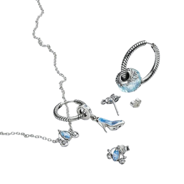 Charm Colgante Zapato de Cristal de La Cenicienta de Disney