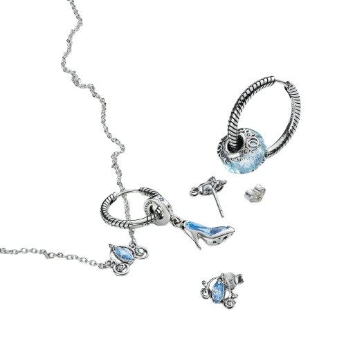 Charm Colgante Zapato de Cristal de La Cenicienta de Disney