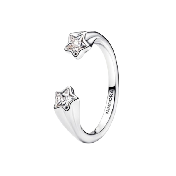 Anillo Abierto Estrellas Fugaces