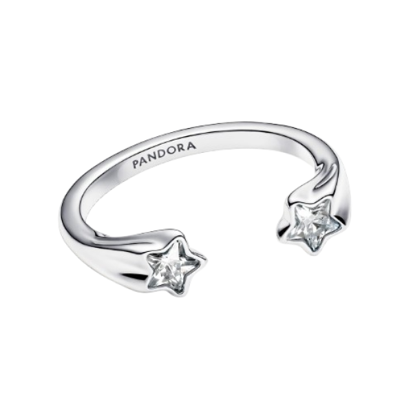 Anillo Abierto Estrellas Fugaces