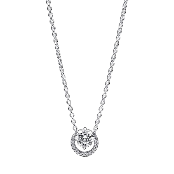 Collar Halo Redondo Brillante