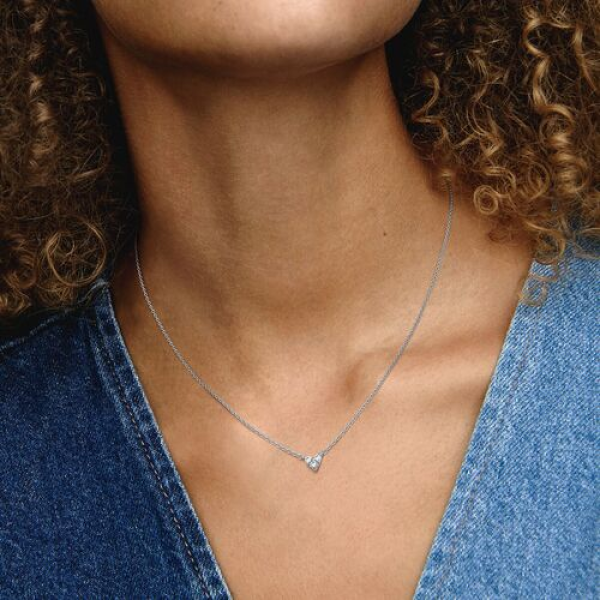 Collar Corazón triple Gema
