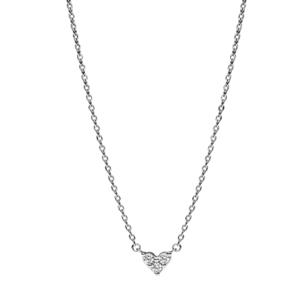 Collar Corazón triple Gema