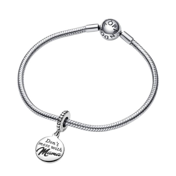 Charm Colgante Grabable Mamá