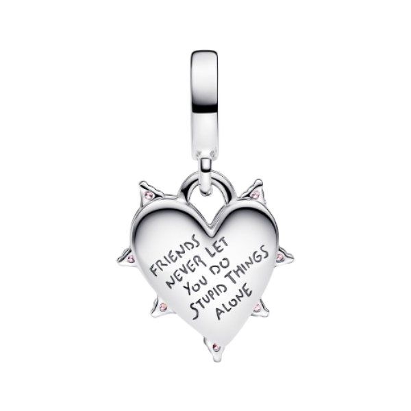 Charm Colgante Doble Amistad Opalescente